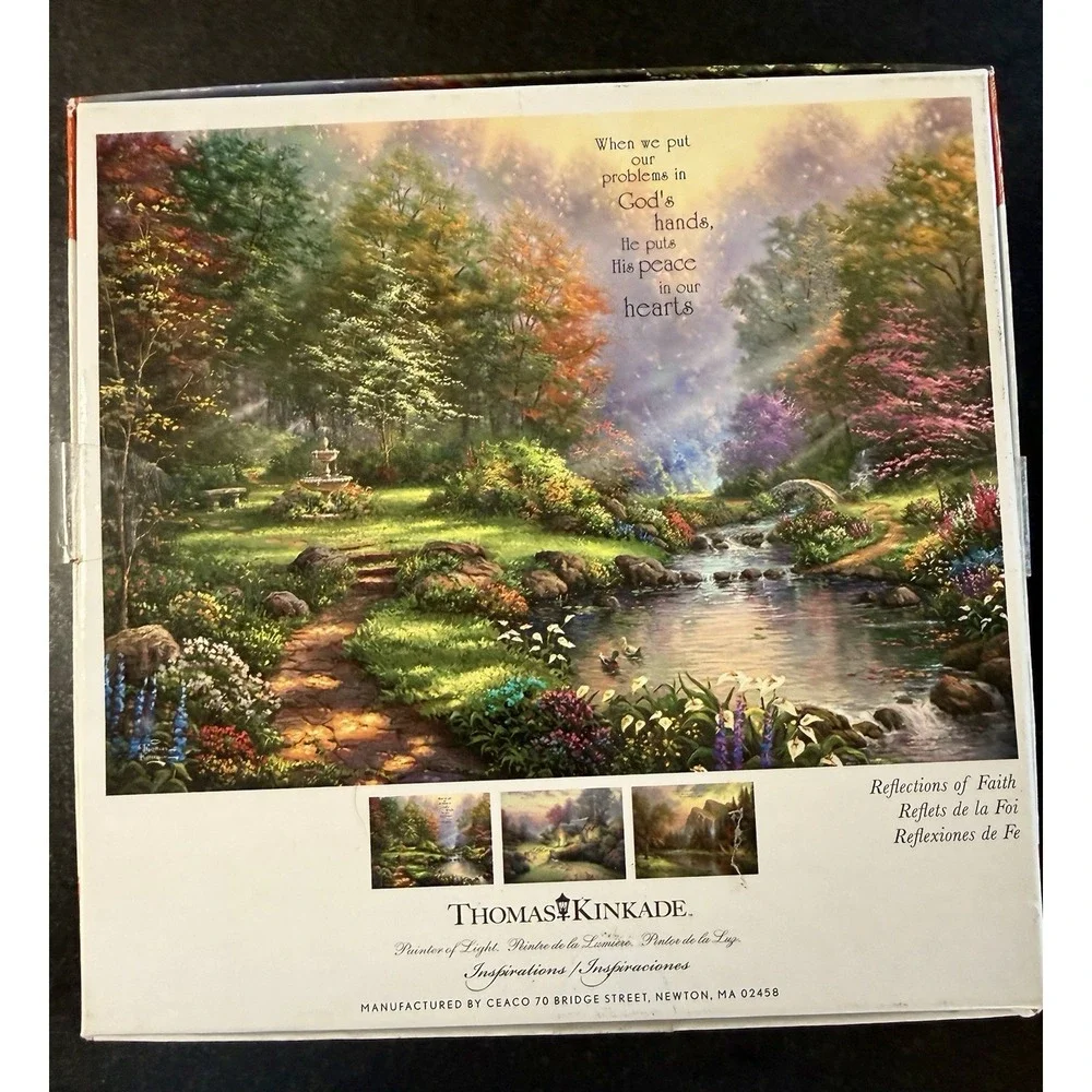 JIGSAW PUZZLES 300 Pc‎ Thomas Kinkade Inspirations NIB Sealed